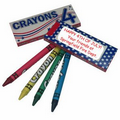 USA Pack 4-Ct Crayons